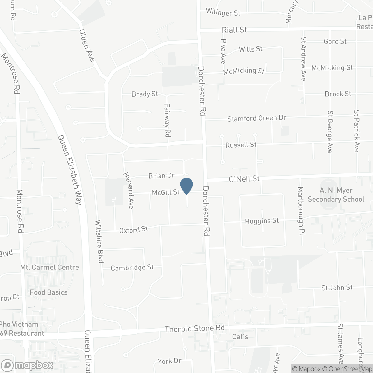 6963 MCGILL STREET, Niagara Falls, Ontario L2J 1L8